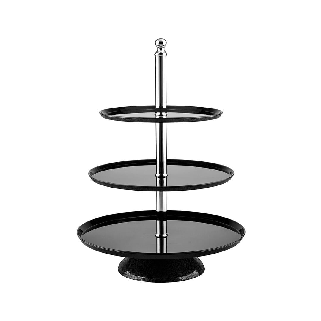 Alkan Zicco Display Stands / Risers 3 Tier Round Stand 350mm
