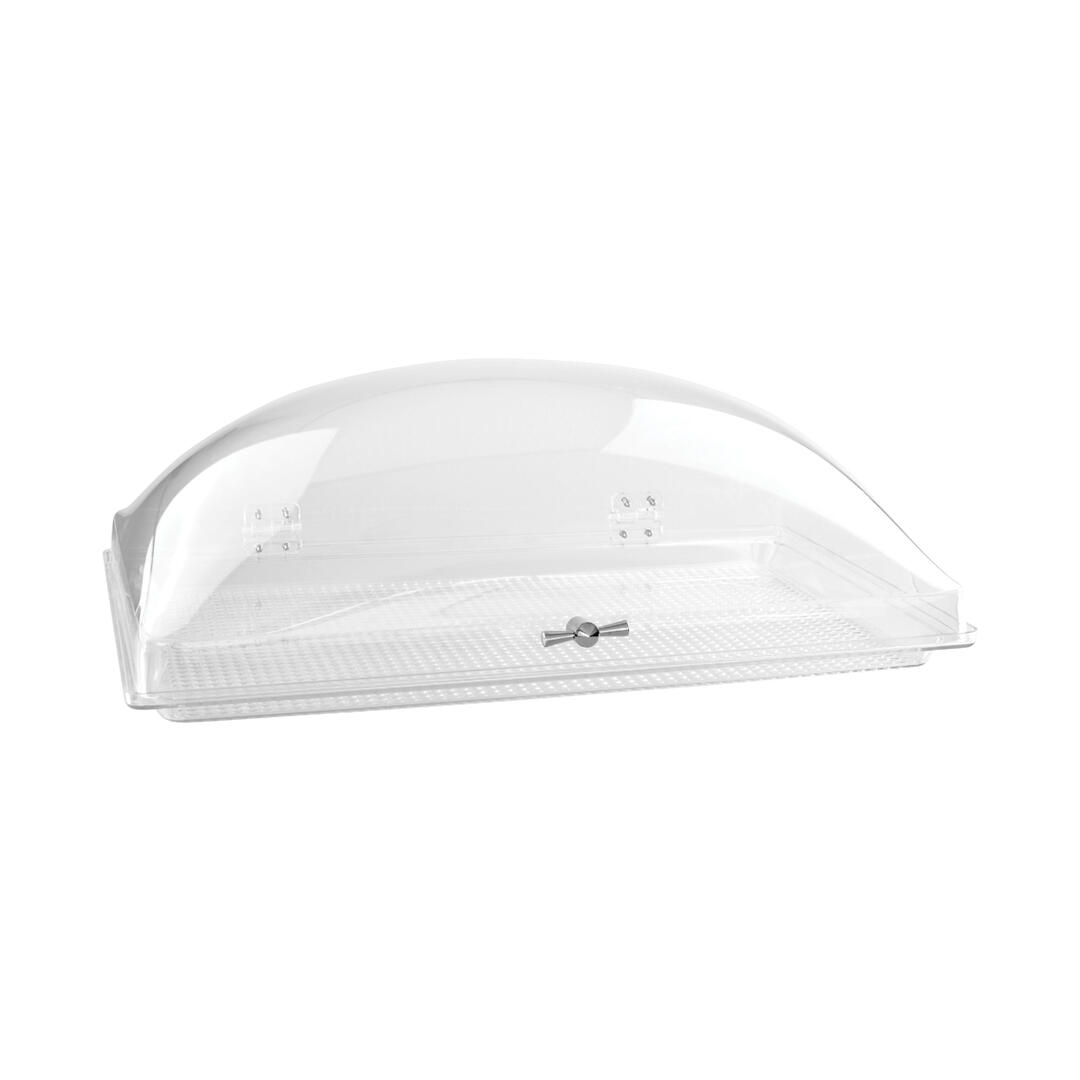 Alkan Zicco Display Covers Rectangular Dome Cover with Fixed Base