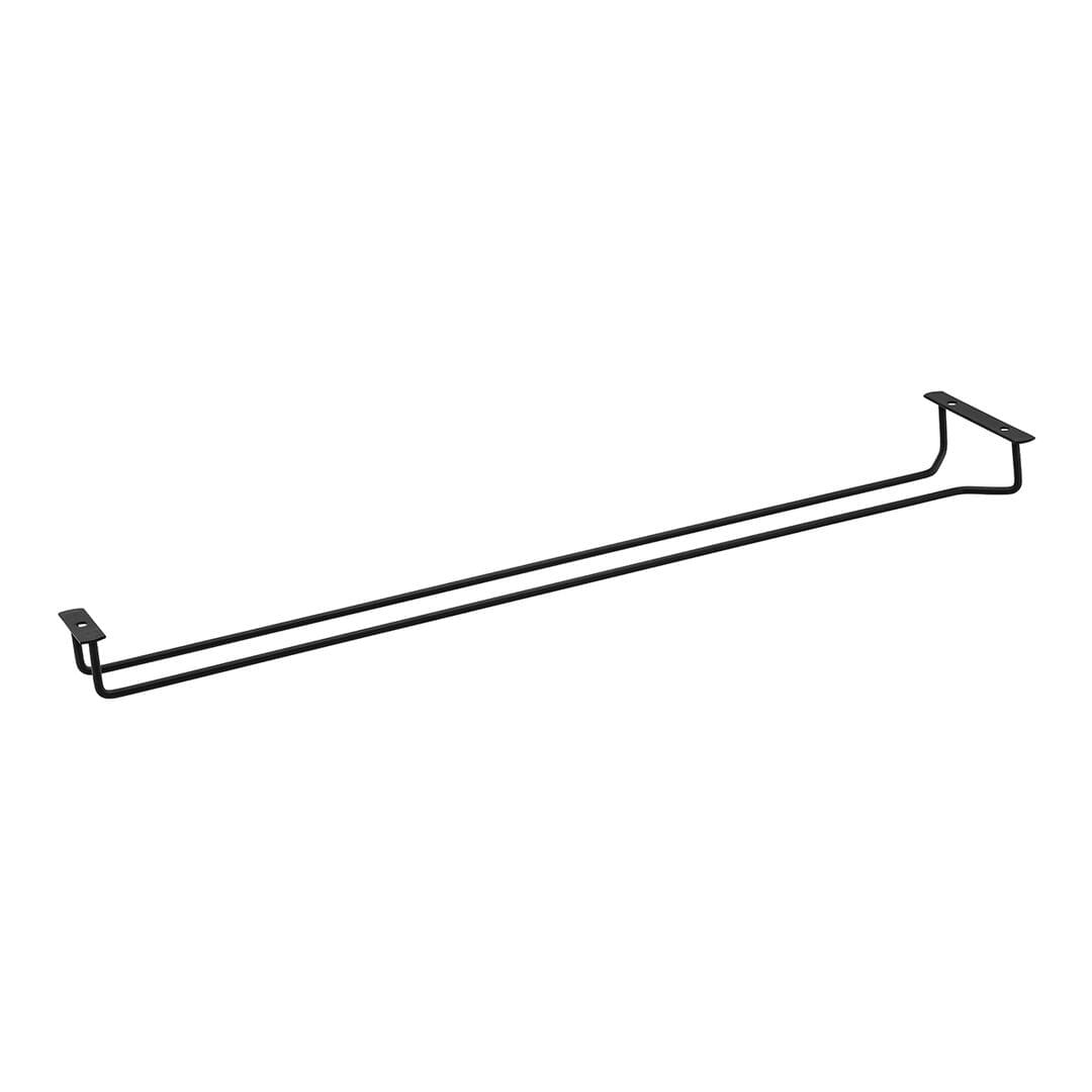 Trenton Glass Hanger - Single Row Black 56162