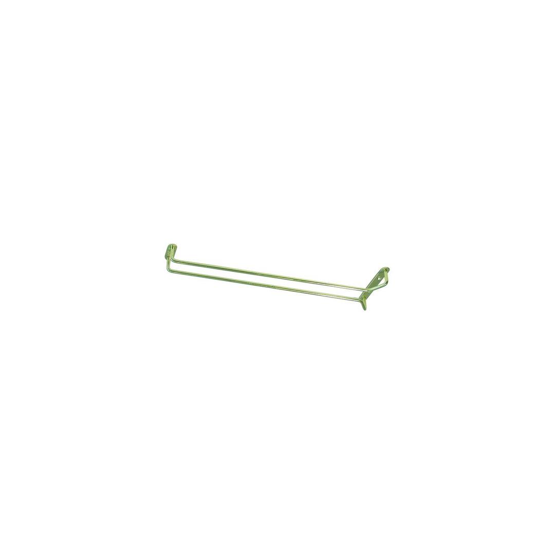 Trenton Glass Hanger - Single Row Brass 56125