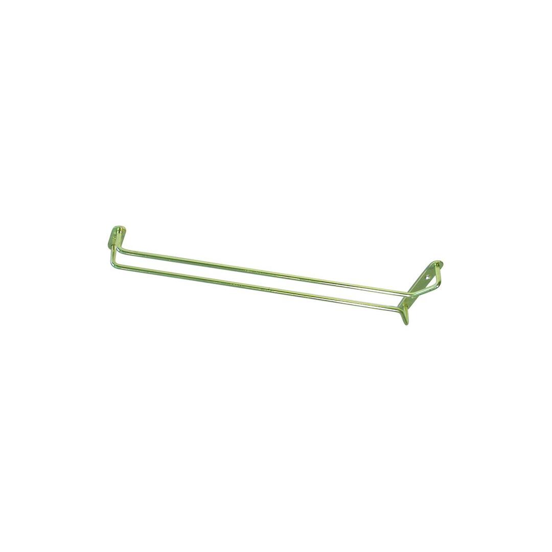 Trenton Glass Hanger - Single Row Brass 56140