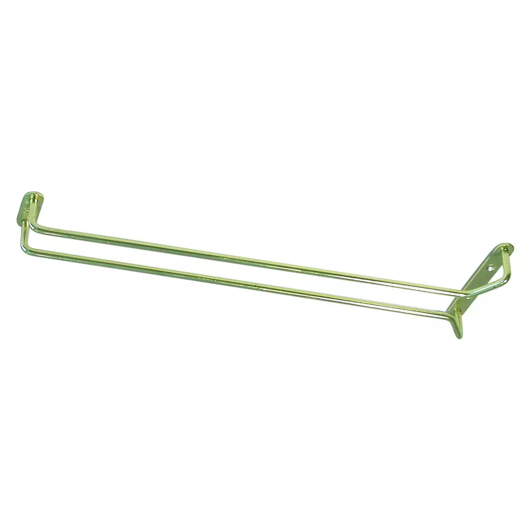 Trenton Glass Hanger - Single Row Brass 56160