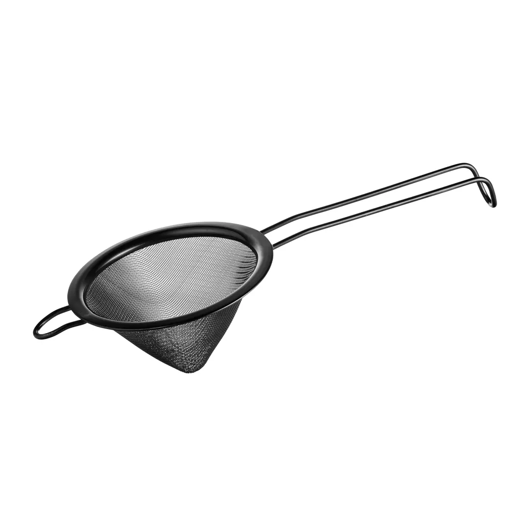 Black Conical Cocktail Strainer 100mm