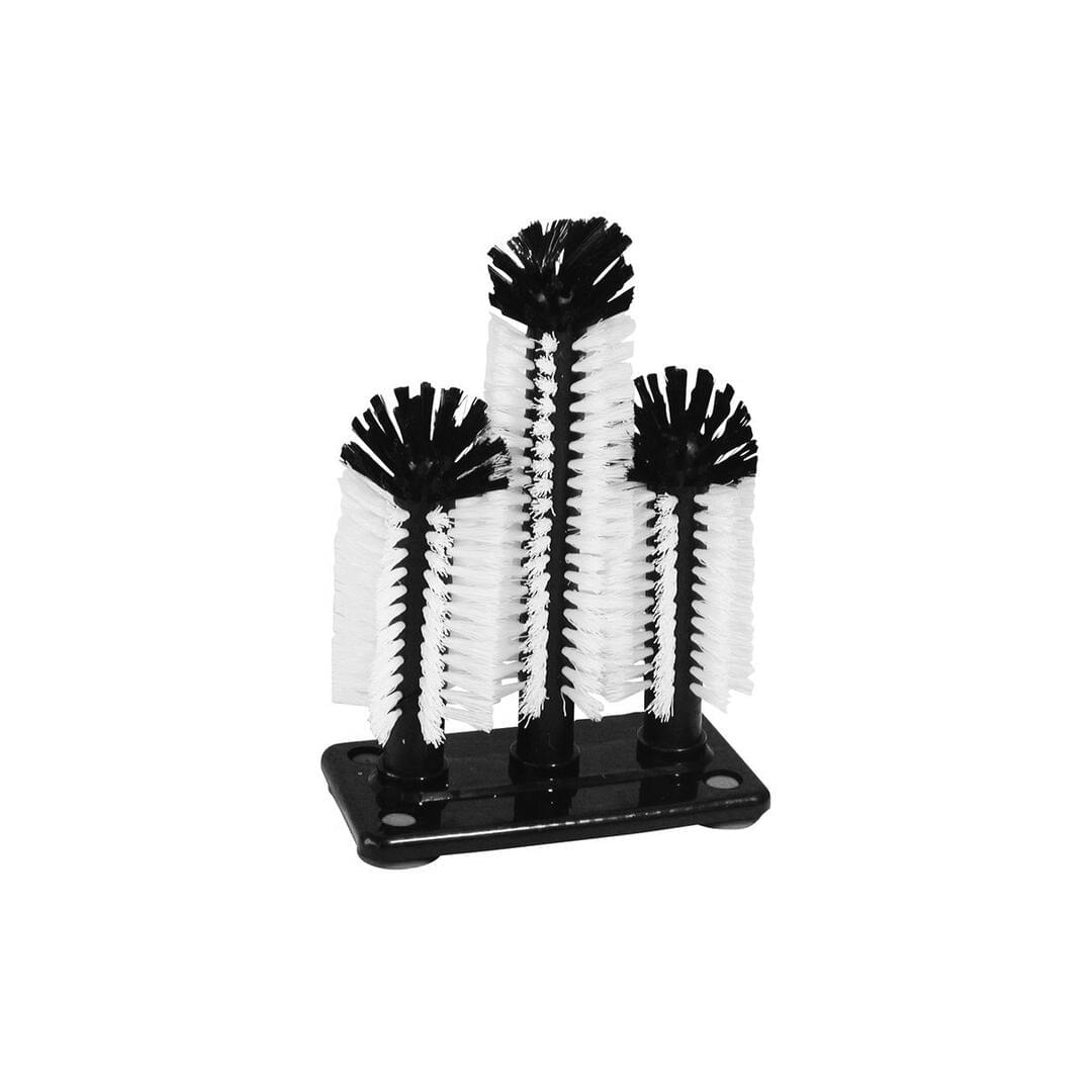 Trenton Triple Glass Brush with Suction Cups 100x190x270mm