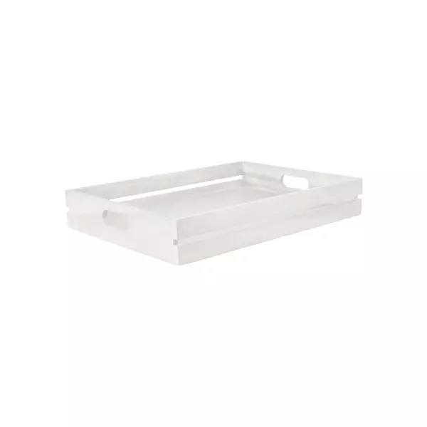 Moda Brooklyn Crate / Serving Tray 320x450x70mm White