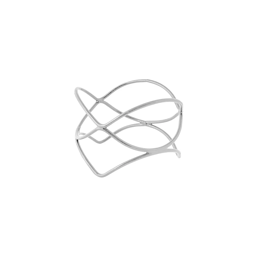 Trenton Ryner Melamine Display Risers Spiral Riser 200mm Silver 91931-S