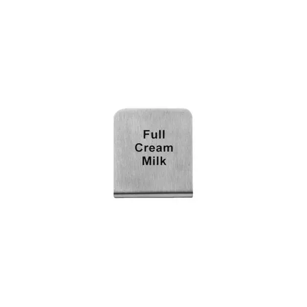 Trenton Buffet Signs Full Cream Milk