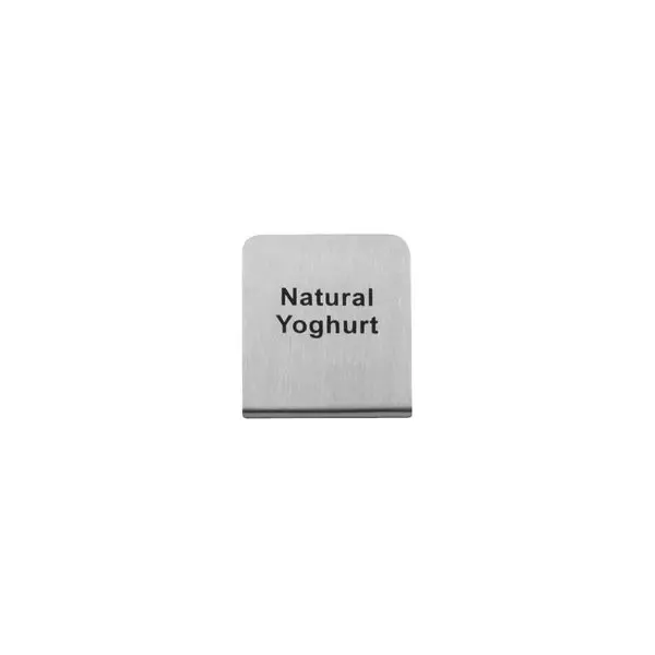 Trenton Buffet Signs Natural Yoghurt