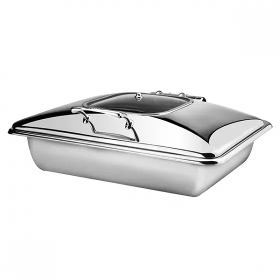 Athena Princess Rectangular Induction Chafer 1/1 Size 588x440x240mm 8331103
