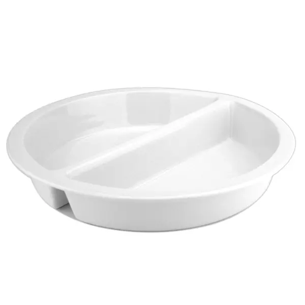 Athena Round Food Pan w. Divider 380mm 8335502