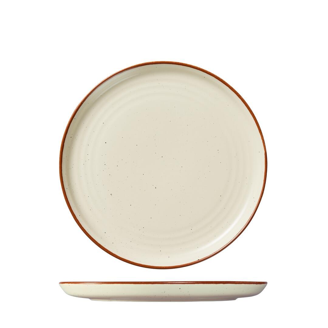 Ariane Round Coupe Plate Artisan Coast 270mm