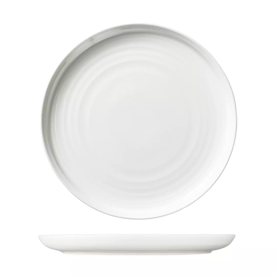 Ariane Round Coupe Plate Artisan Ivory 300mm