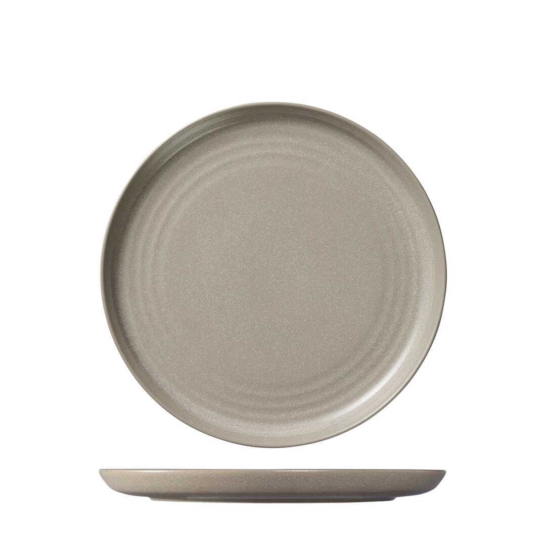 Ariane Round Coupe Plate Artisan Granite Beige 270mm