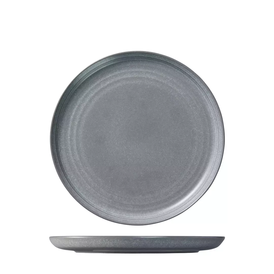 Ariane Round Coupe Plate Artisan Granite Grey 270mm