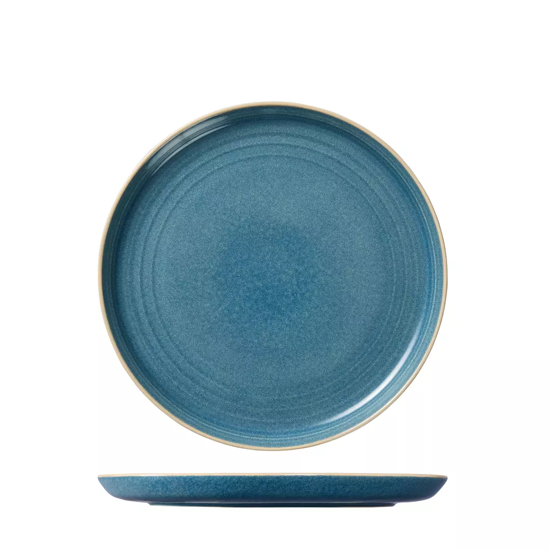 Ariane Round Coupe Plate Artisan Sapphire 270mm