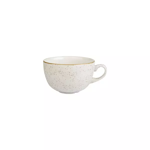 Stonecast by Churchill Cappuccino Cup & Saucer 227ml Barley White