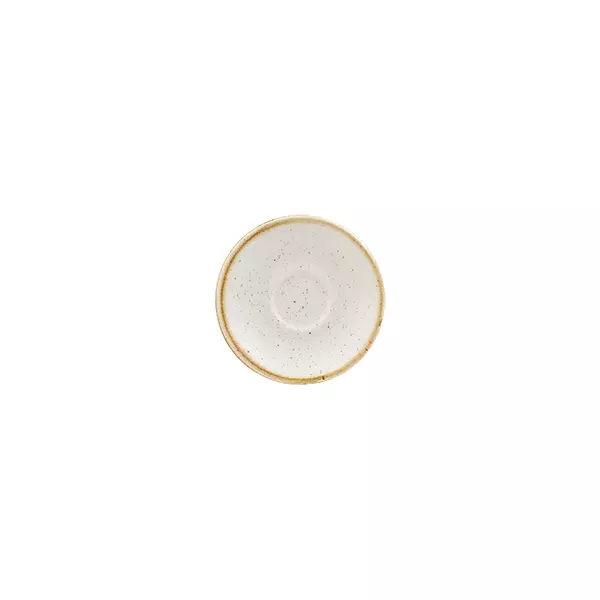 Stonecast by Churchill Espresso Cup & Saucer 118mm Barley White