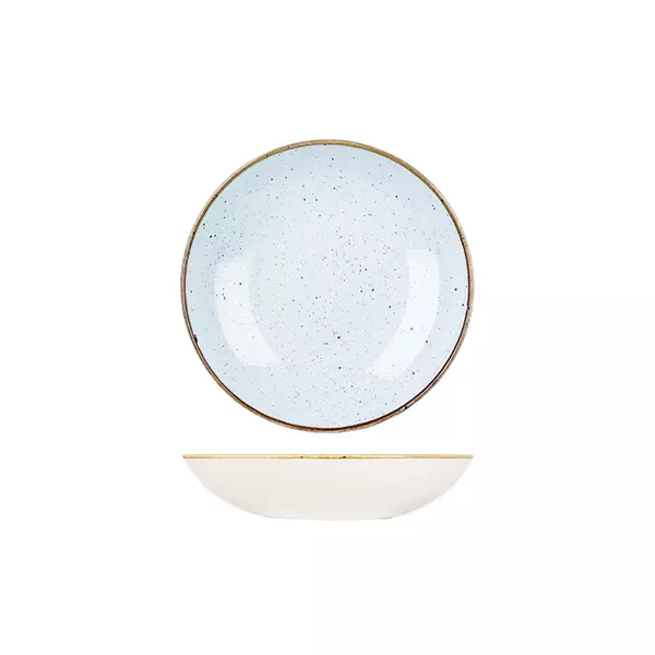 Stonecast by Churchill Round Coupe Bowl 426ml Duck Egg