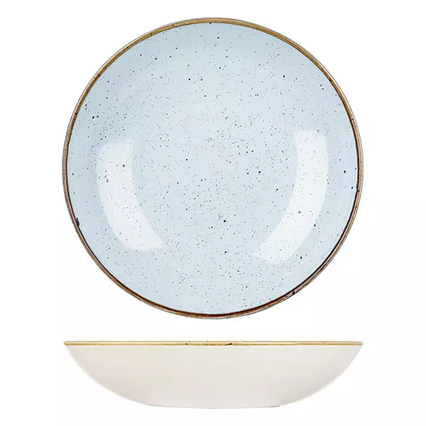 Stonecast by Churchill Round Coupe Bowl 310mm Duck Egg