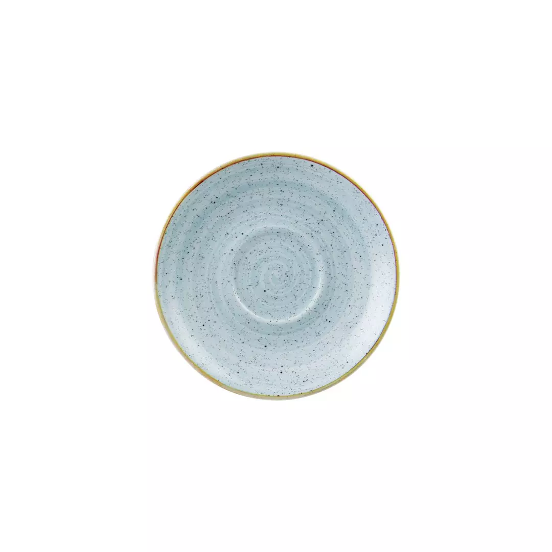 Stonecast by Churchill Cappuccino Cup & Saucer 156mm Duck Egg