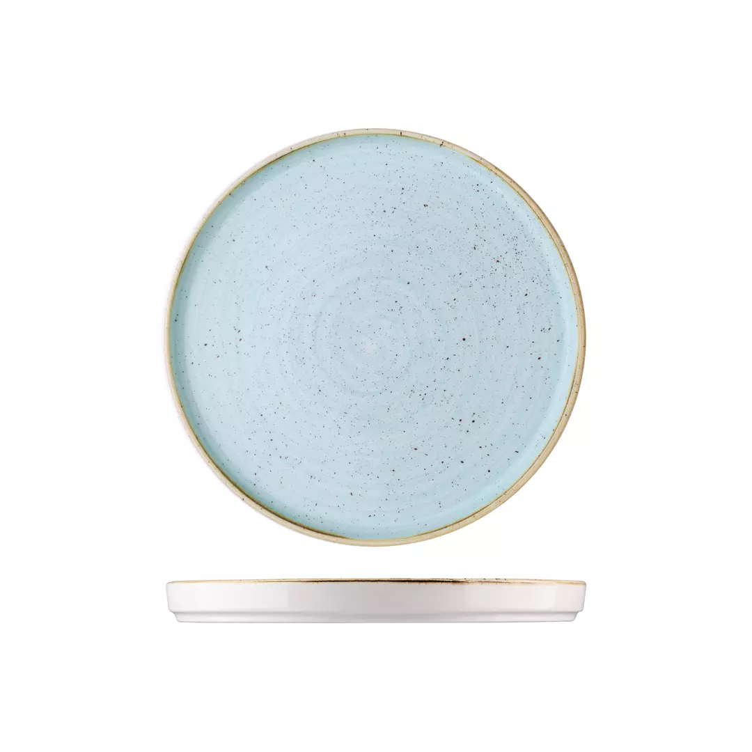 Stonecast by Churchill Walled Plate 260mm Duck Egg