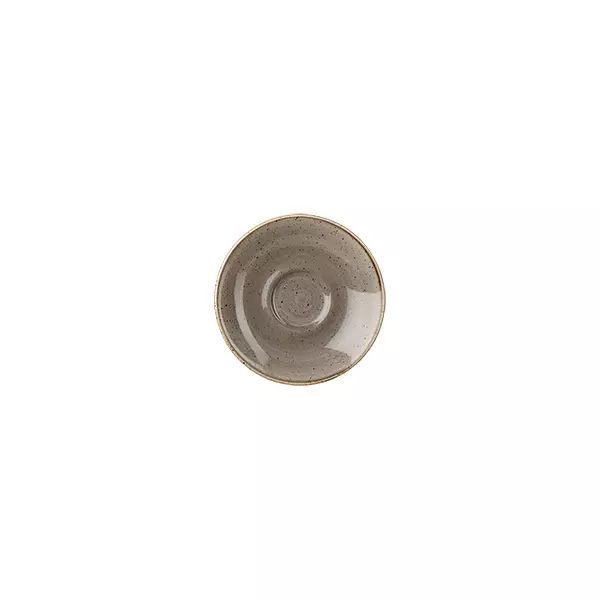 Stonecast by Churchill Espresso Cup & Saucer 118mm Peppercorn Grey