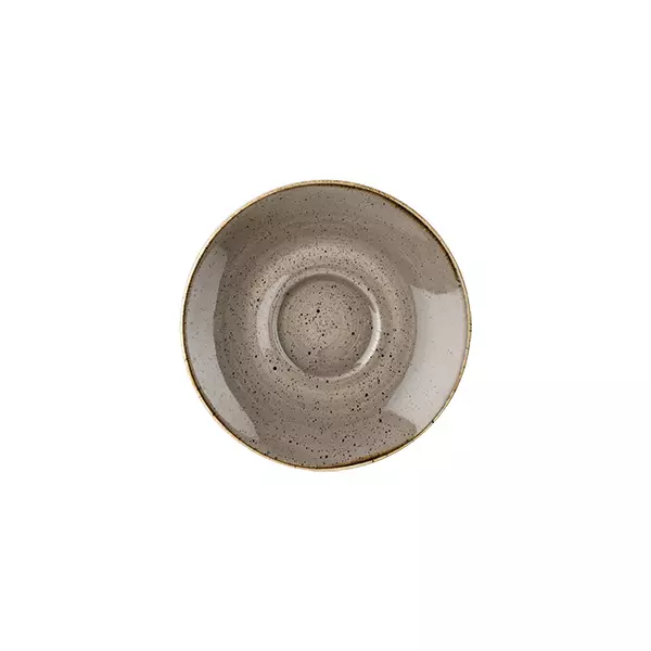 Stonecast by Churchill Cappuccino Cup & Saucer 156mm Peppercorn Grey