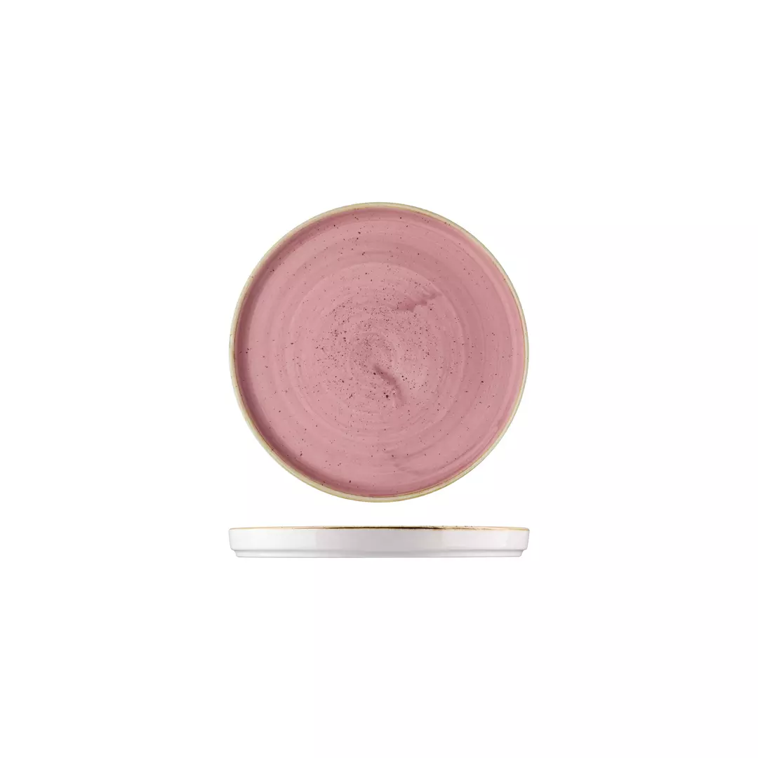 Stonecast by Churchill Walled Plate 210mm Petal Pink