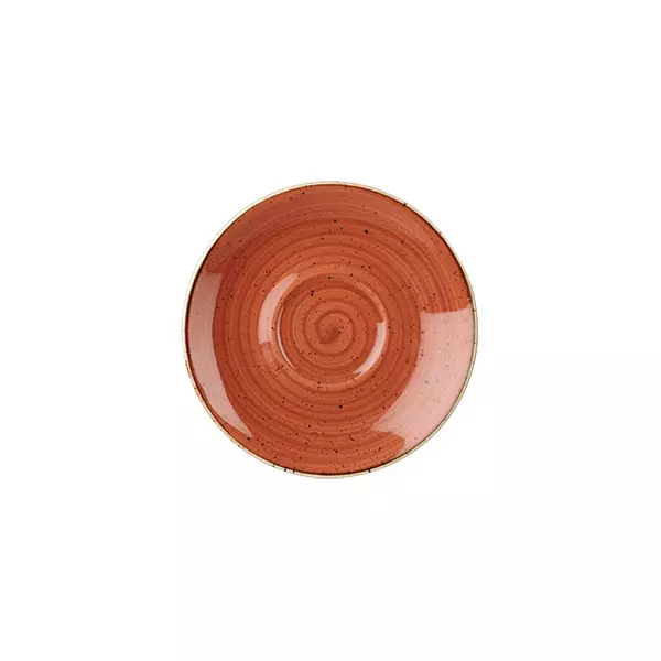 Stonecast by Churchill Cappuccino Cup & Saucer 156mm Spiced Orange