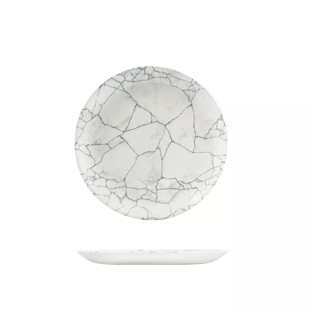 Studio Prints Round Coupe Plate 260mm Pearl Grey