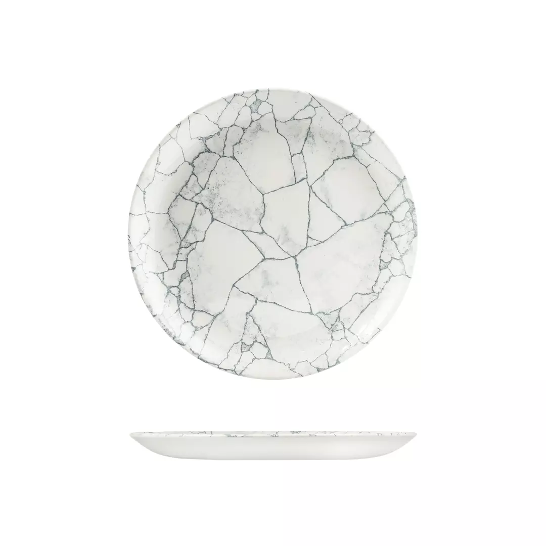Studio Prints Round Coupe Plate 288mm Pearl Grey