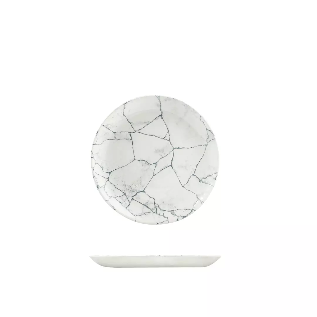 Studio Prints Round Coupe Plate 217mm Pearl Grey