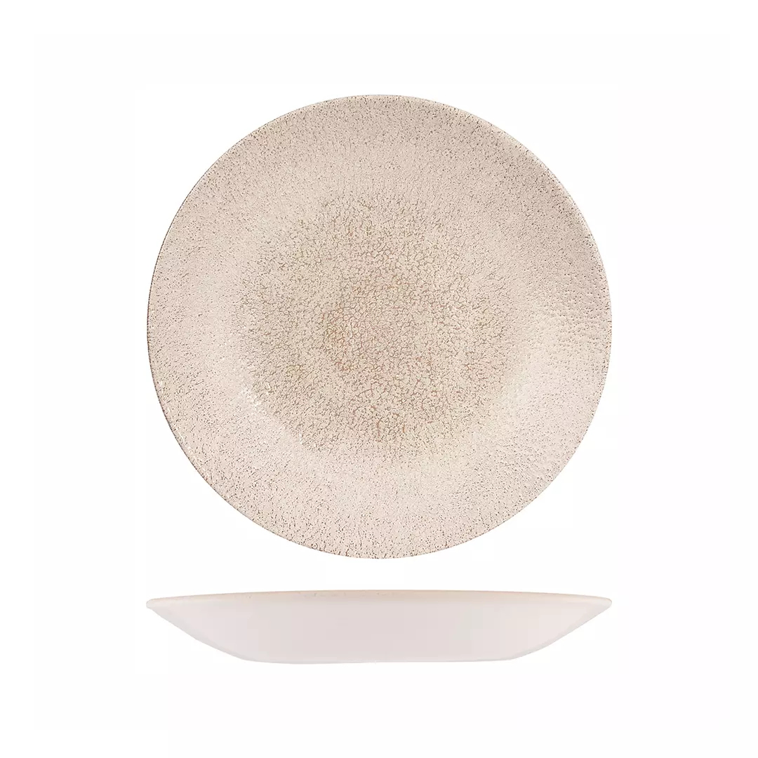 Studio Prints Raku Round Deep Coupe Plate 255mm