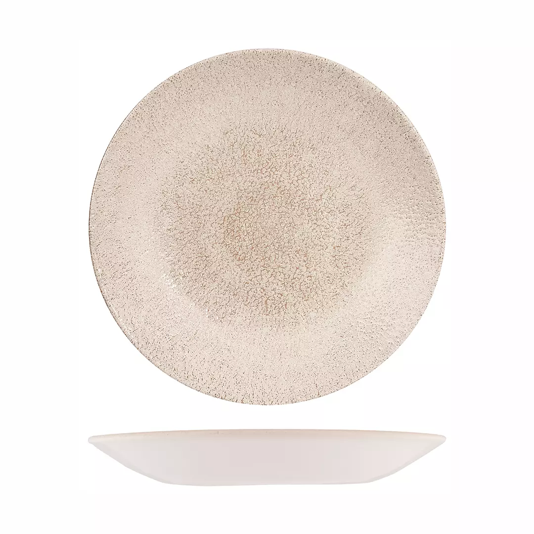 Studio Prints Raku Round Deep Coupe Plate 281mm