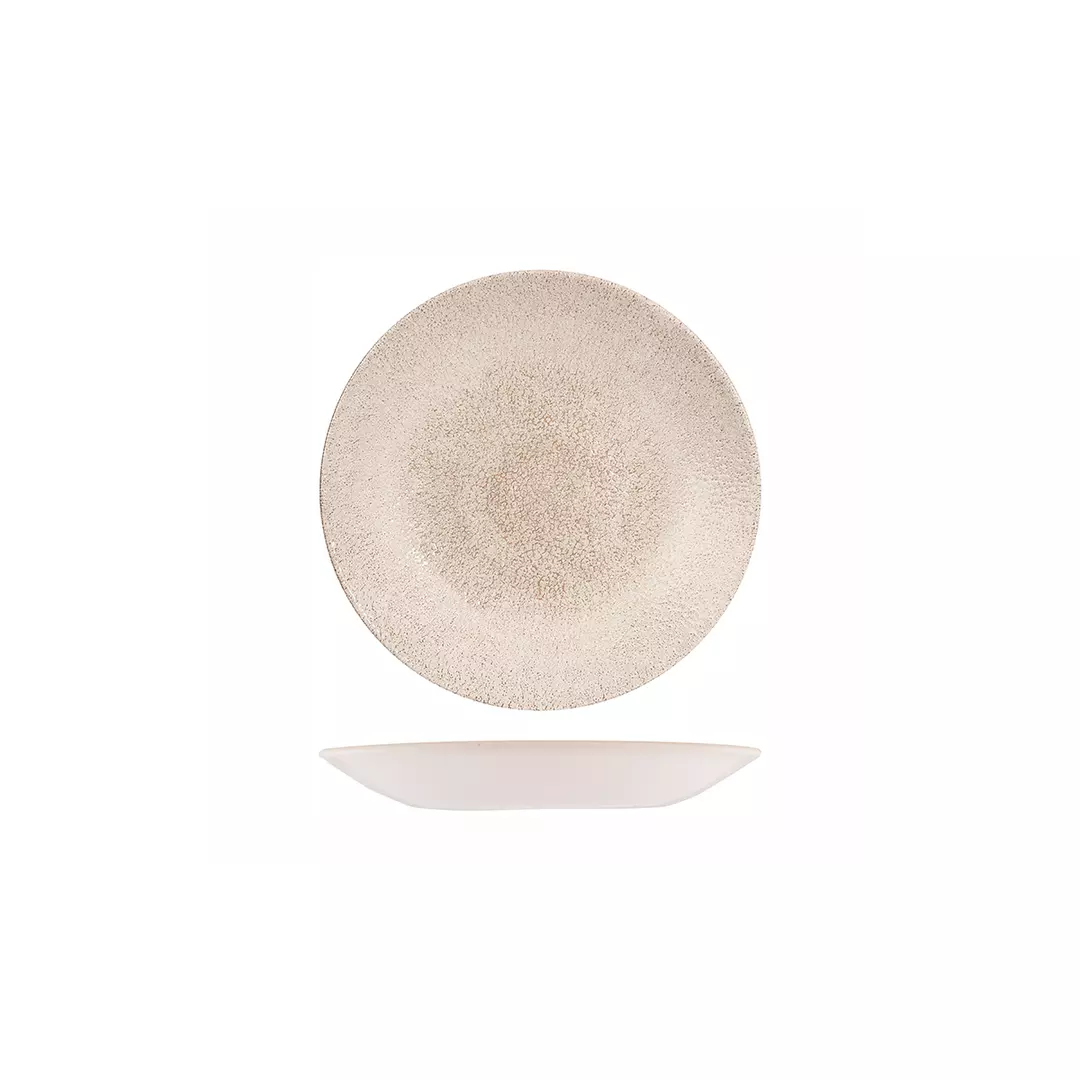 Studio Prints Raku Round Deep Coupe Plate 225mm
