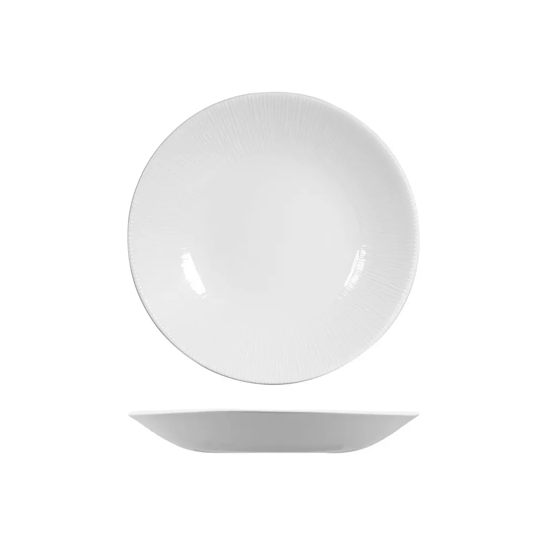 Churchill Bamboo Deep Coupe Plate 255mm