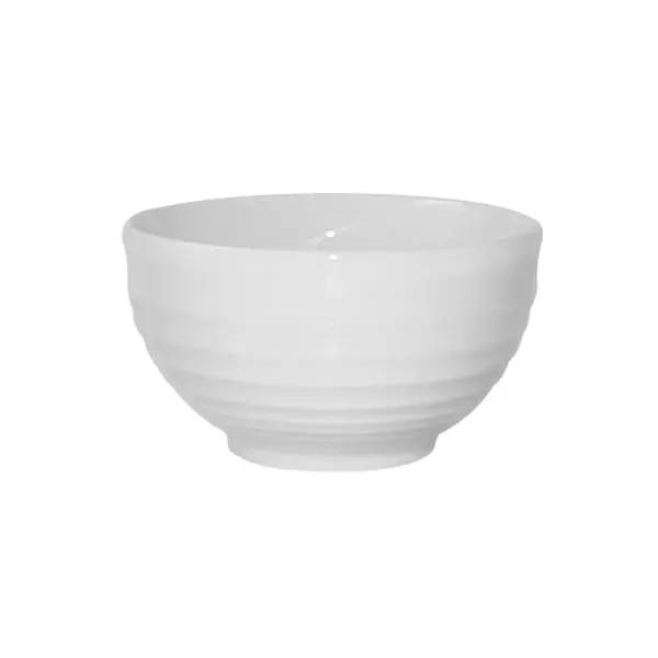 Churchill Bit on the Side White Ripple Bowl 560ml