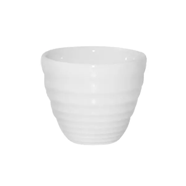 Churchill Bit on the Side White Ripple Sauce Pot 110ml
