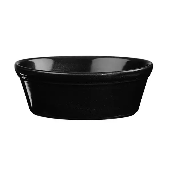 Churchill Oval Pie Dish 450ml Black