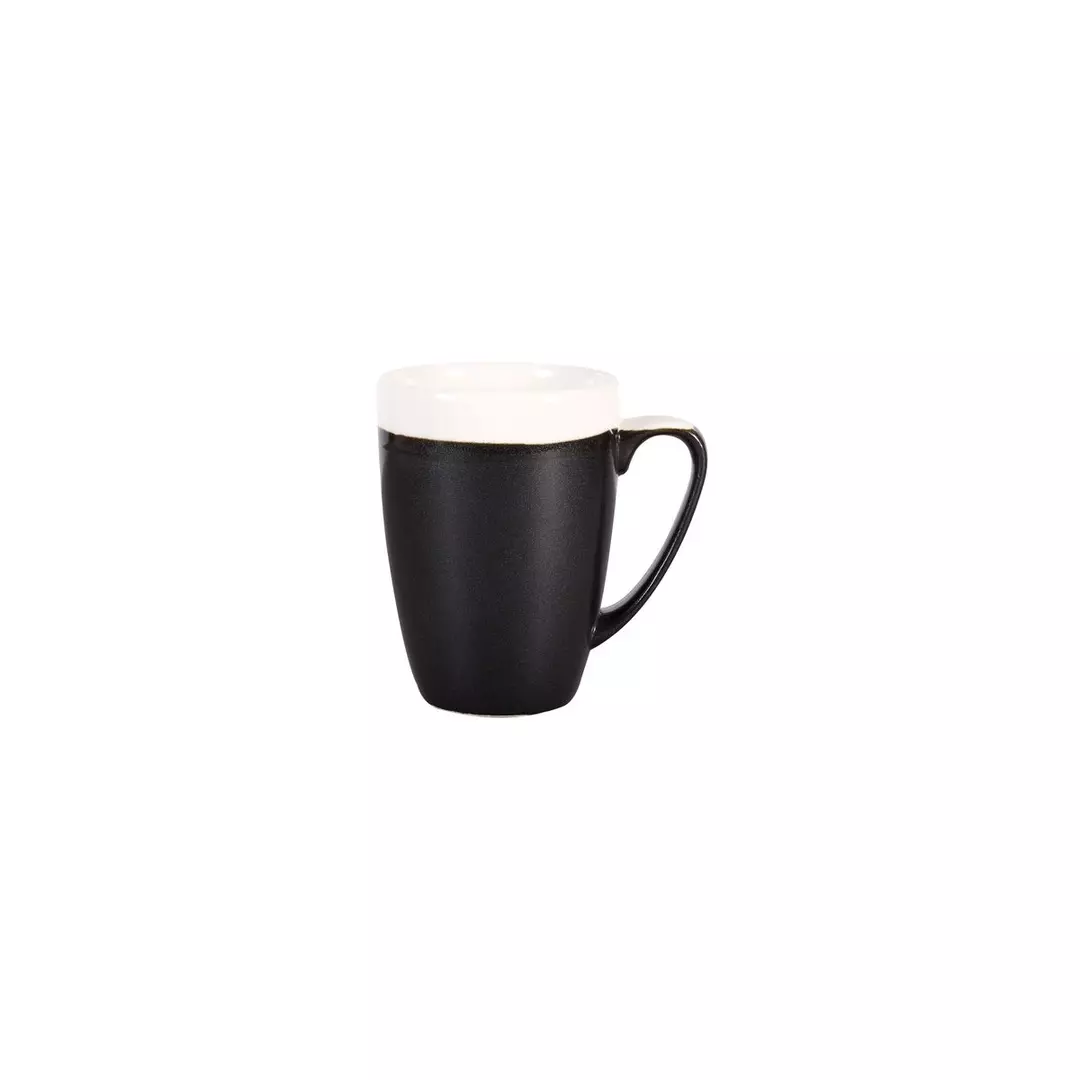 Churchill Monochrome Mug 340ml Onyx Black