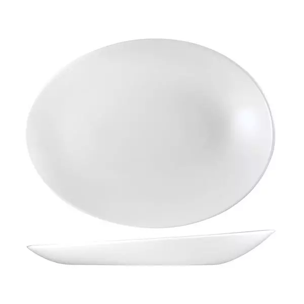 Churchill Profile Orb Oval Plate 263x346x50mm