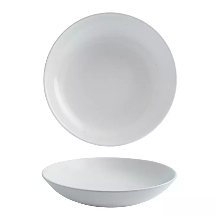 Churchill Satin White Round Coupe Bowl 248mm