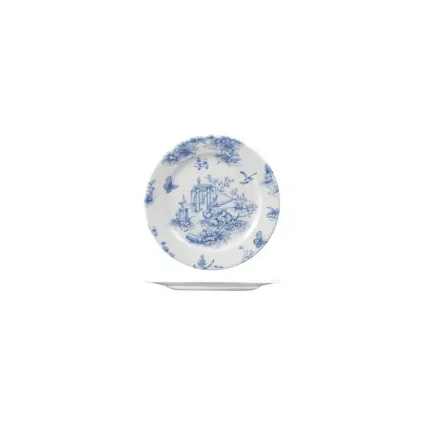Churchill Round Plate - Wide Rim 170mm Prague