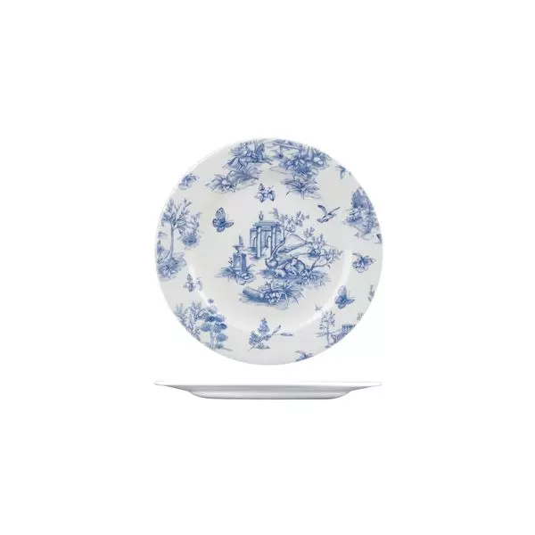 Churchill Round Plate - Wide Rim 210mm Prague 9971121