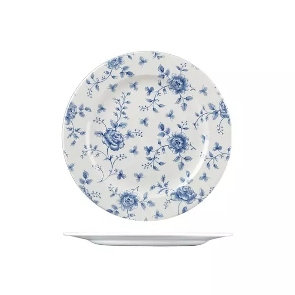Churchill Round Plate - Wide Rim 276mm Prague