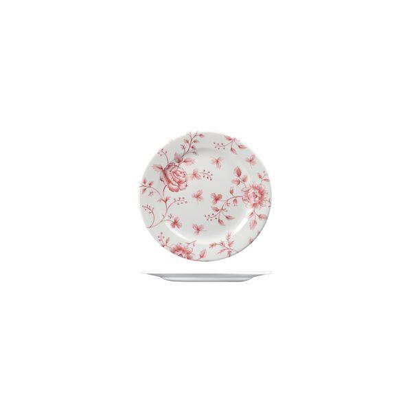 Churchill Round Plate - Wide Rim 170mm Cranberry