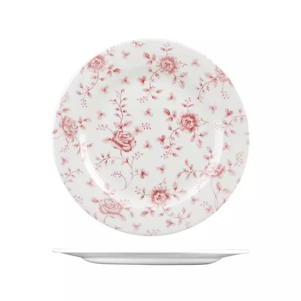 Churchill Round Plate - Wide Rim 305mm Cranberry 9971330