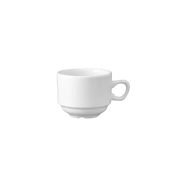 Churchill White Holloware Stackable Tea Cup 210ml