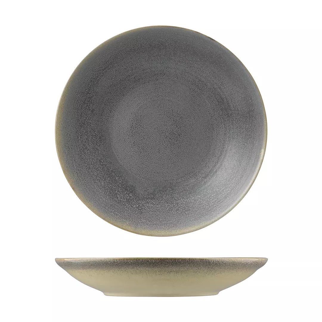 Evo Granite Round Deep Plate (991929-G)