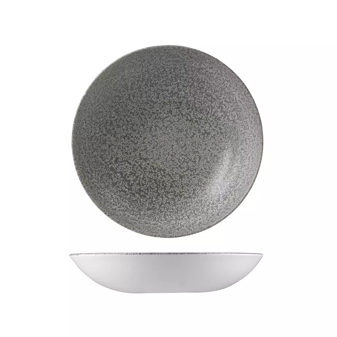 Dudson Round Coupe Bowl 248mm Natural Grey